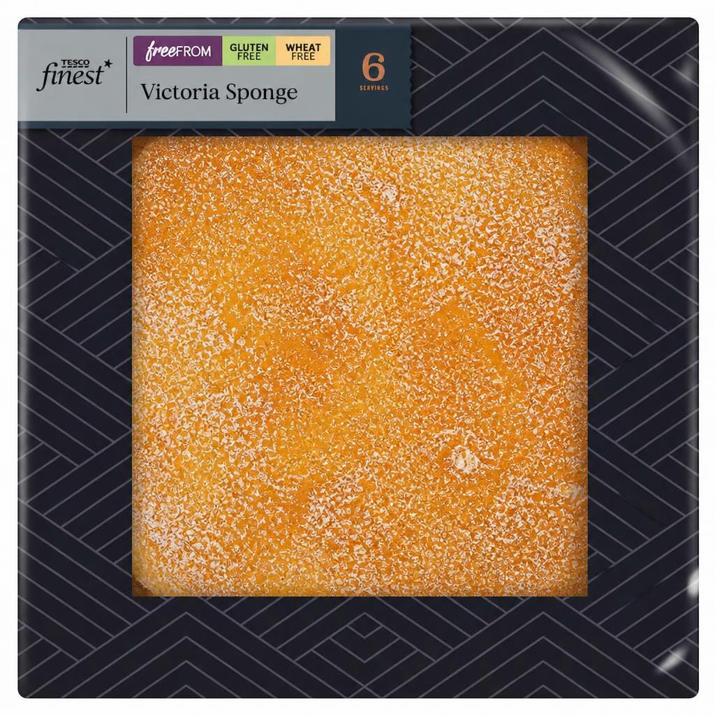 Tesco Finest Free From Victoria Sponge Cake 6 Serves