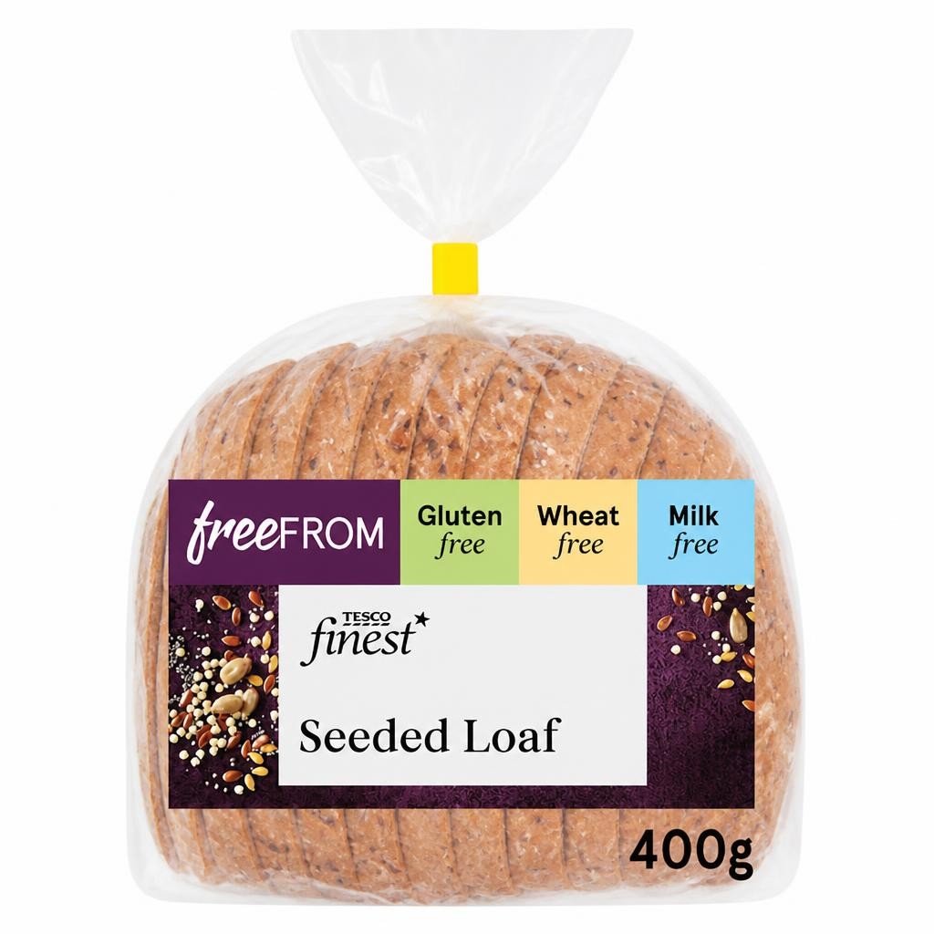 Tesco Finest Free From Seeded Loaf Bread 400g