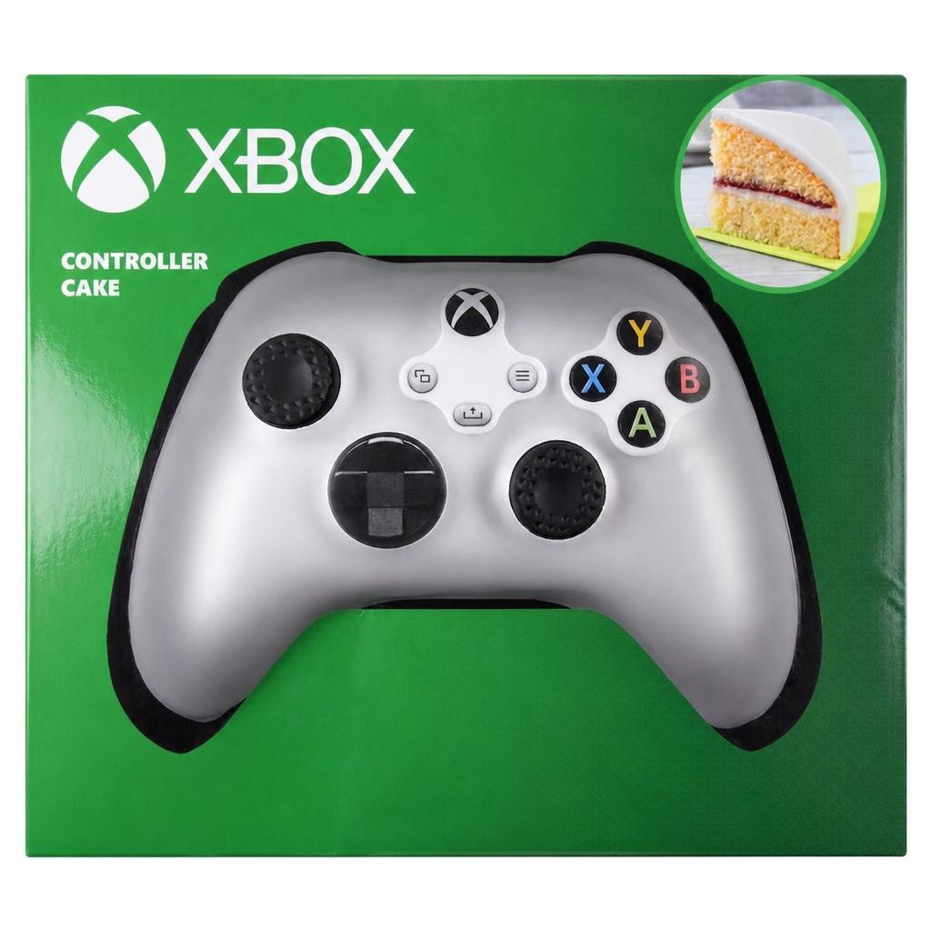 Xbox Celebration Cake Raspberry and vanilla