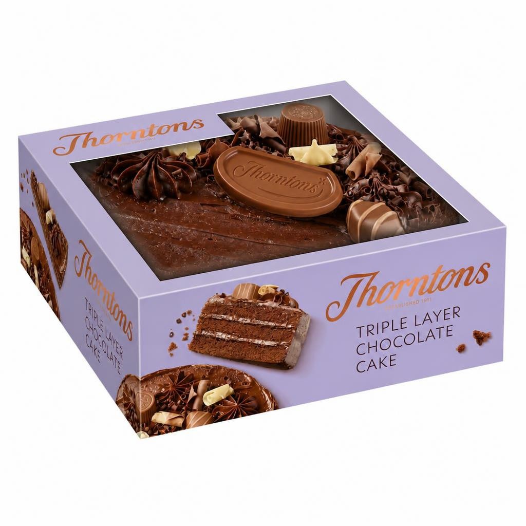 Thorntons Celebration Triple Layer Chocolate Cake