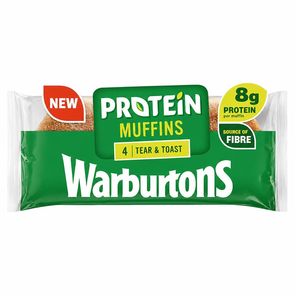 Warburtons Protein Muffins 4pk