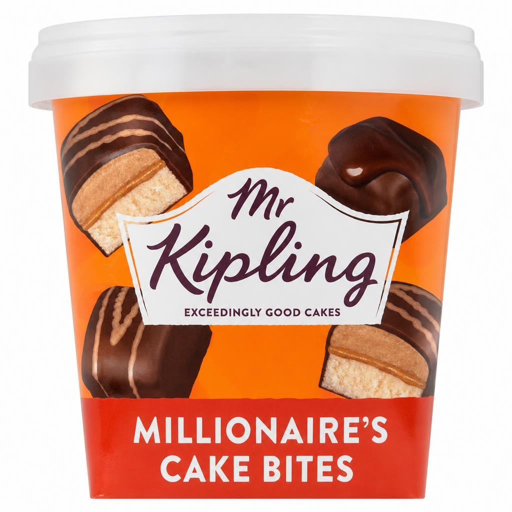 Mr Kipling Millionaire’s Chocolate Caramel Mini Cake Bites 220g