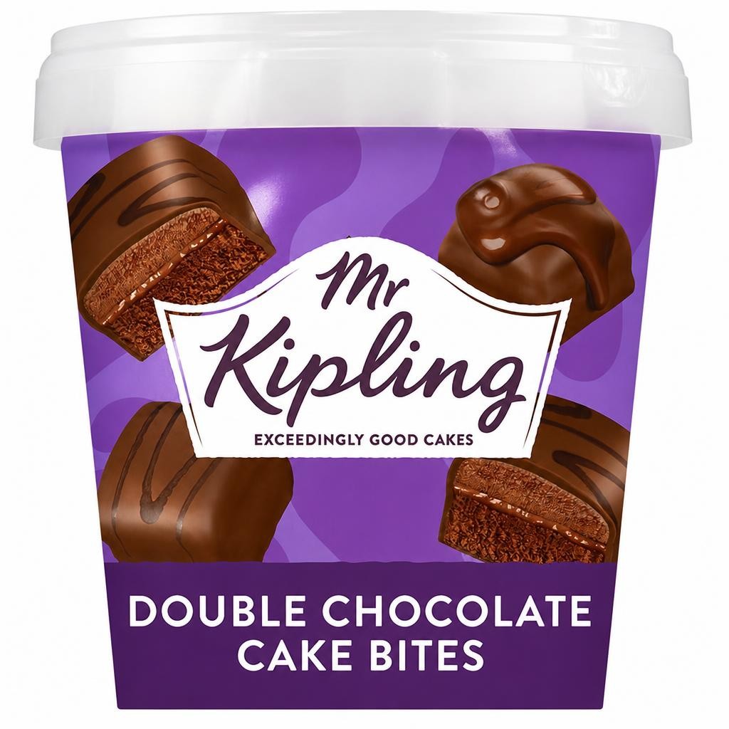 Mr Kipling Double Chocolate Mini Cake Bites 205g