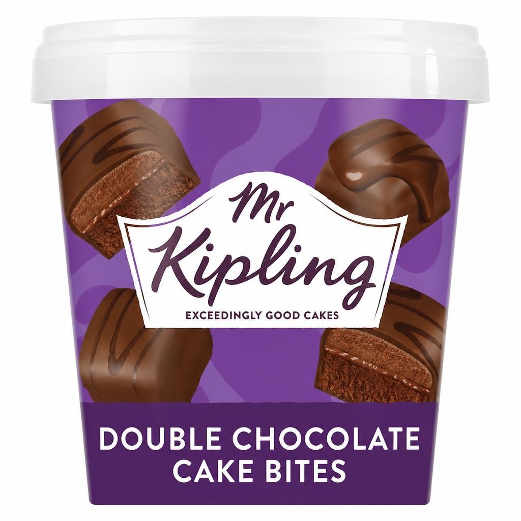 Mr Kipling Double Chocolate Mini Cake Bites 205g