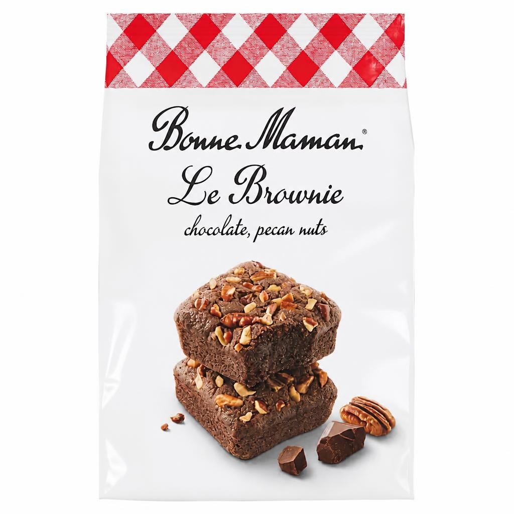 Bonne Maman Chocolate Pecan Brownies 175g