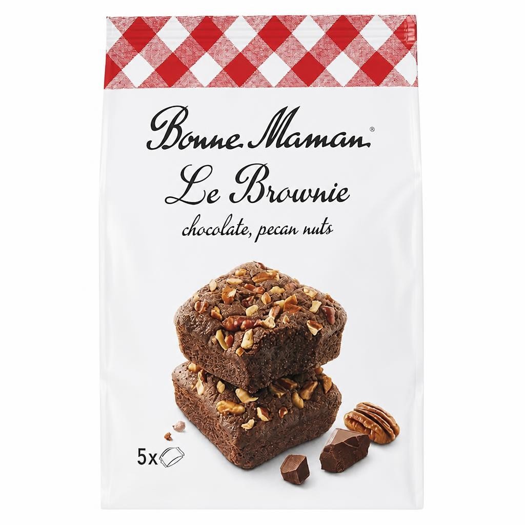 Bonne Maman Chocolate Pecan Brownies 175g