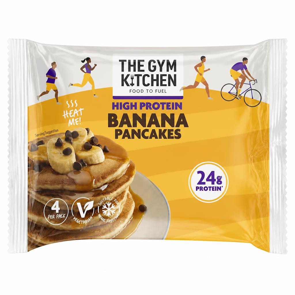 The Gym Kitchen High Protein Banana Pancakes 4 pack