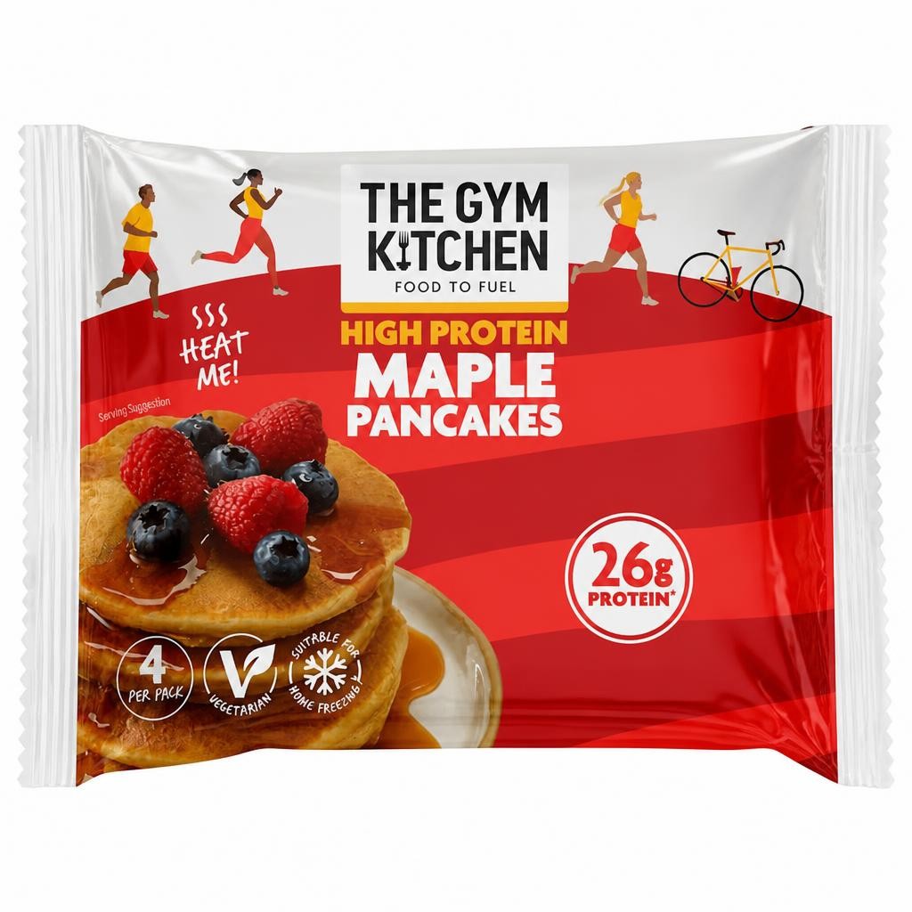 The Gym Kitchen High Protein Maple Pancakes 4 pack