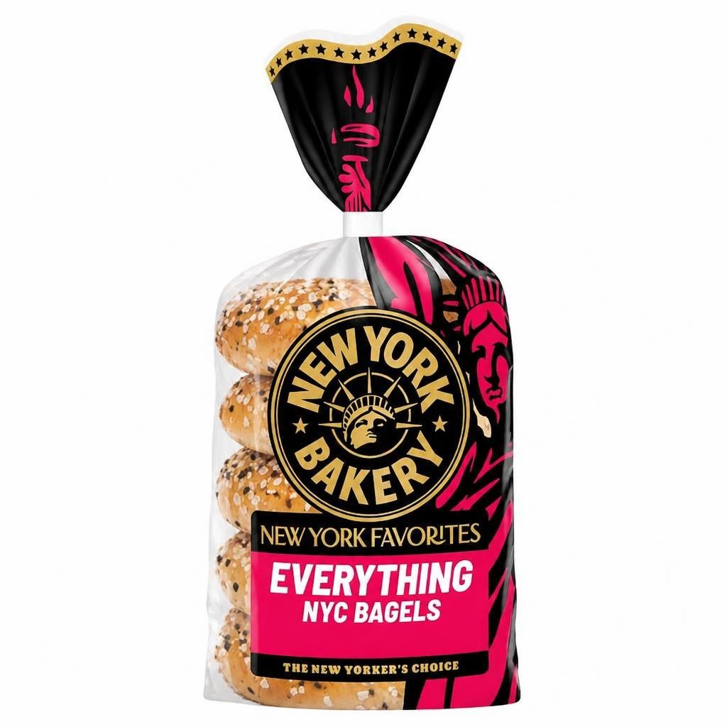 New York Bakery Everything Bagel 5 pack