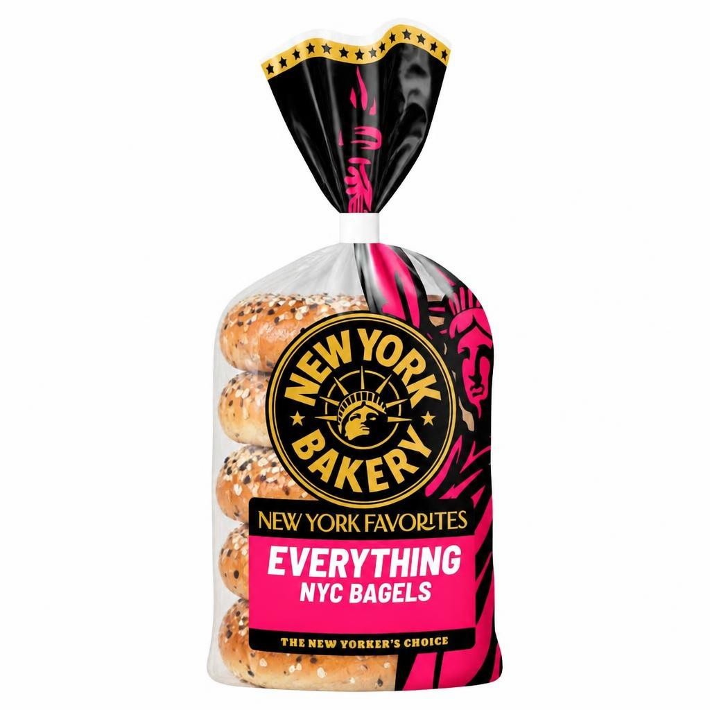 New York Bakery Everything Bagel 5 pack