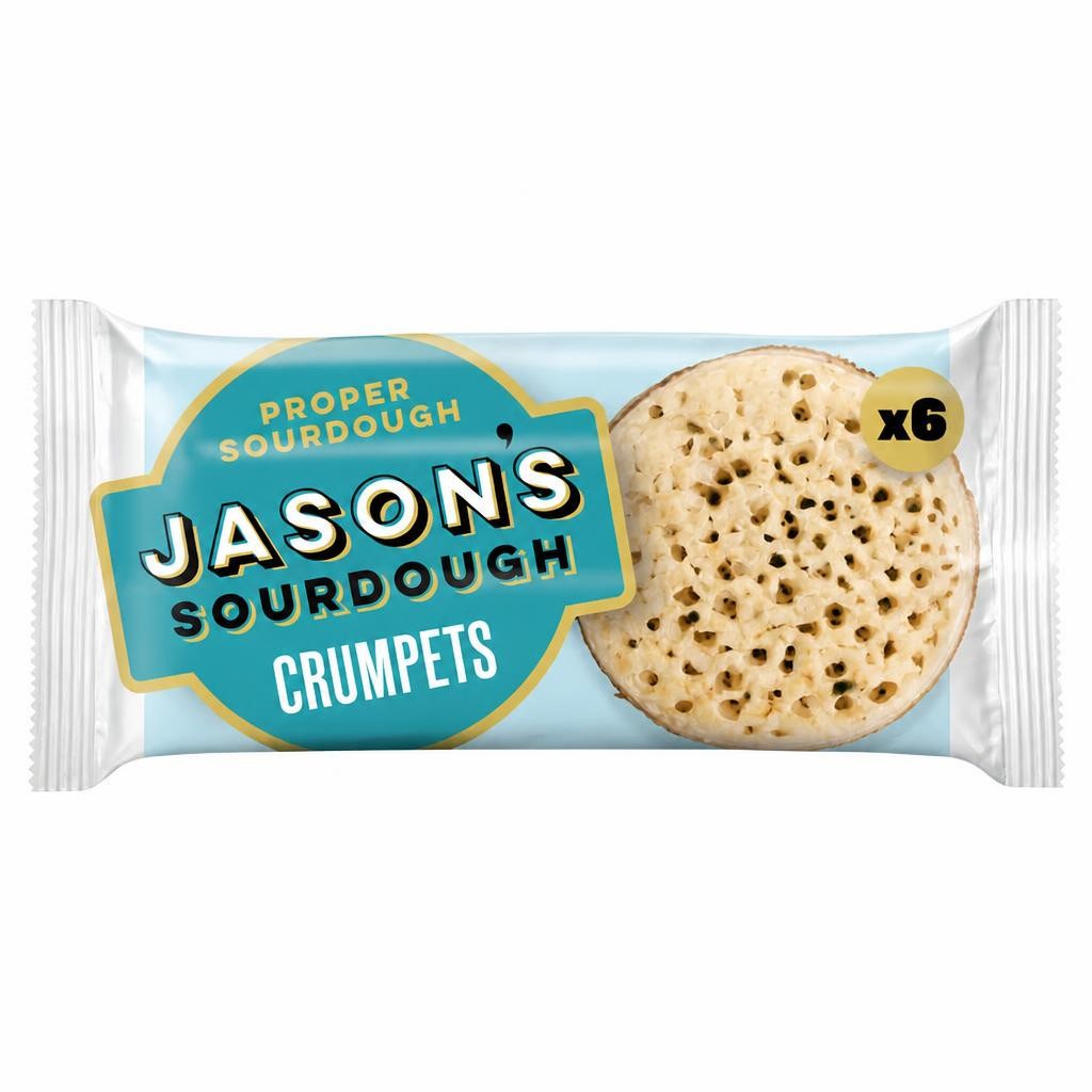 Jason's Sourdough Crumpets 6 Pack
