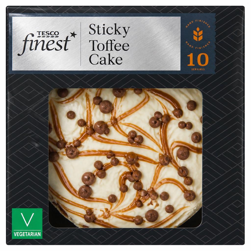 Tesco Finest Sticky Toffee Cake 10 Servings