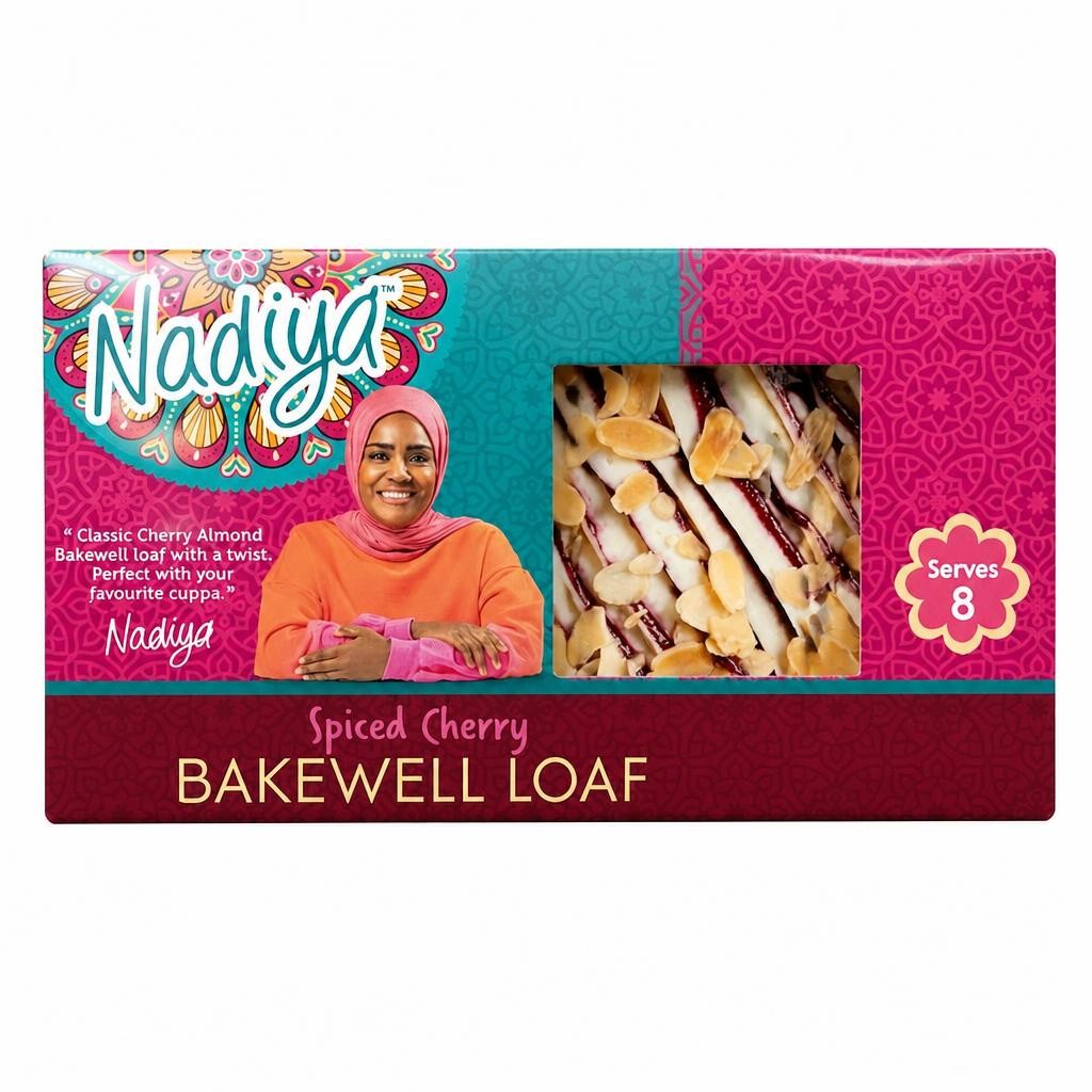Nadiya Spiced Cherry Bakewell Loaf