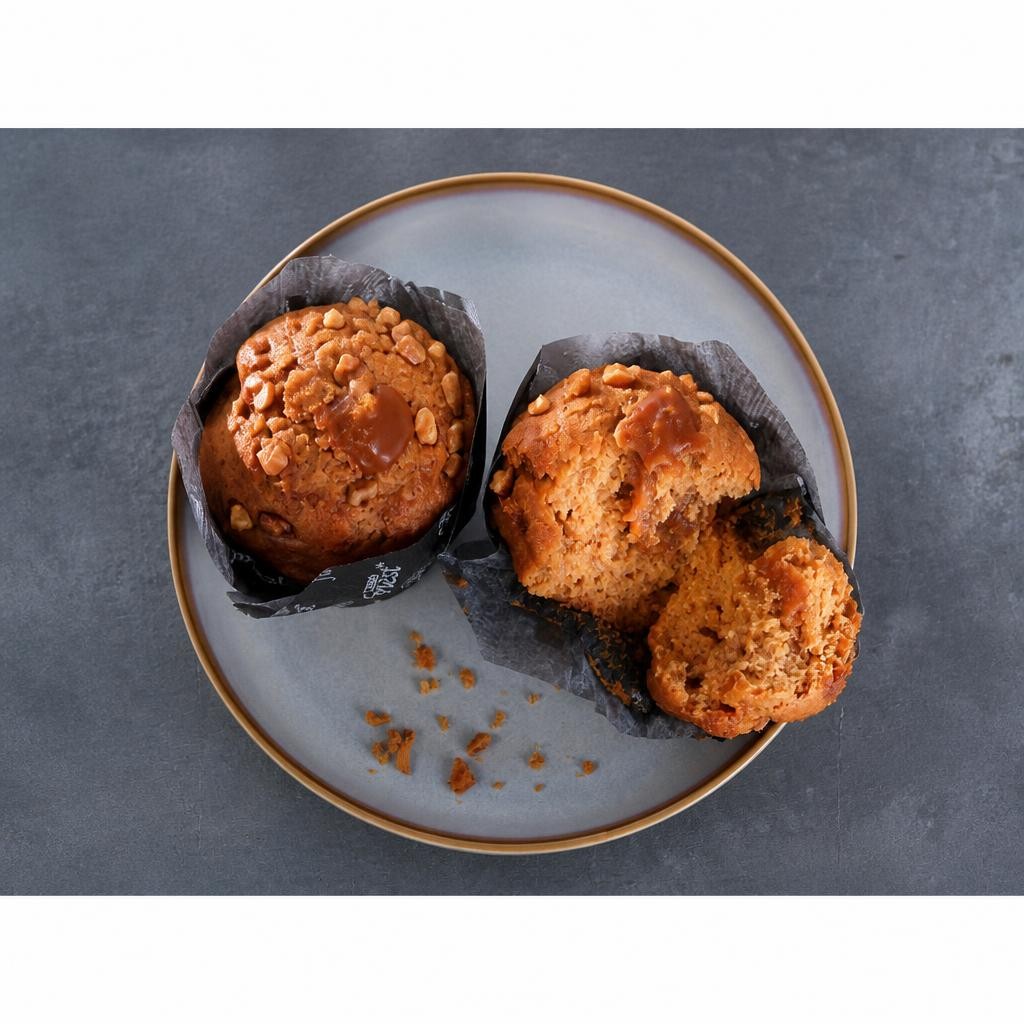 Tesco Finest Sticky Toffee Muffins 2 Pack