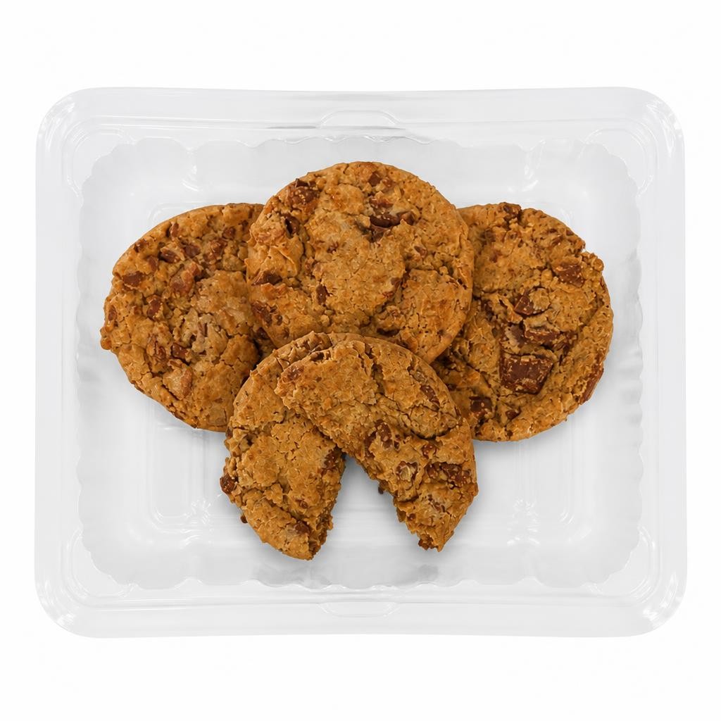Tesco Finest Belgian Milk Chocolate Cookies 4 Pack