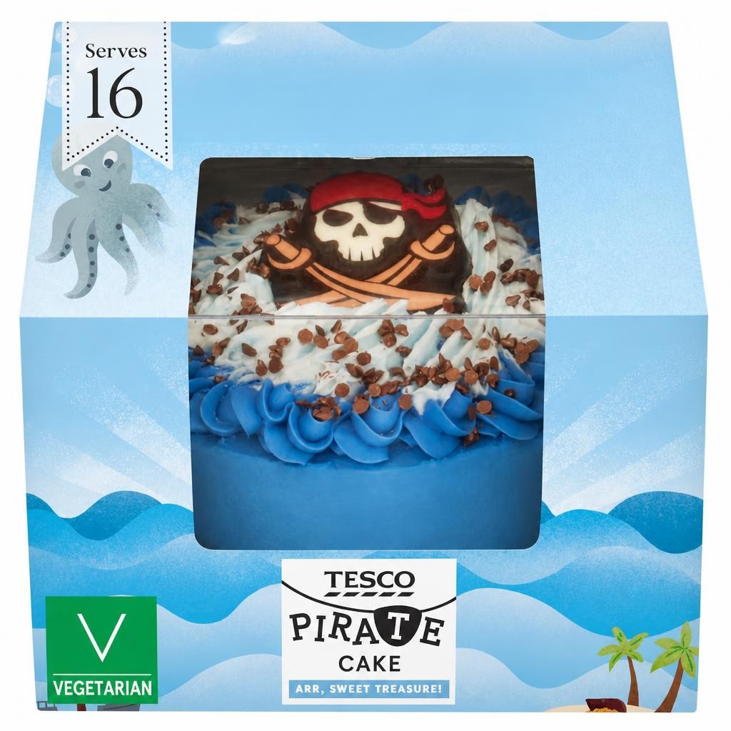 Tesco Pirate Cake