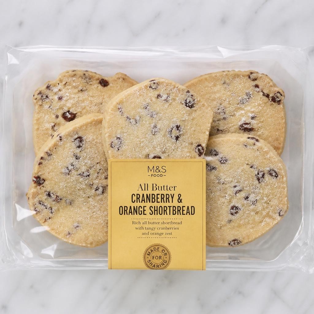 Tesco Finest Belgian Triple Chocolate Shortbread 4 Pack