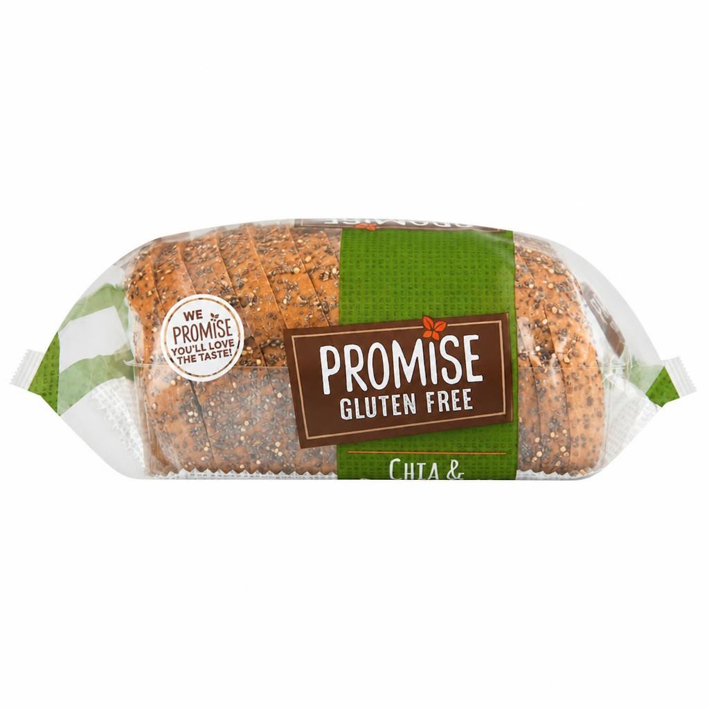 Promise Gluten Free Chia & Quinoa Sliced Bread Loaf 480g