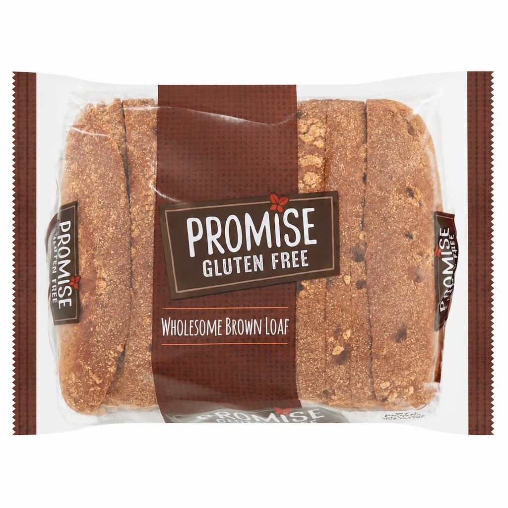 Promise Gluten Free Wholesome Brown Sliced Bread Loaf 480g