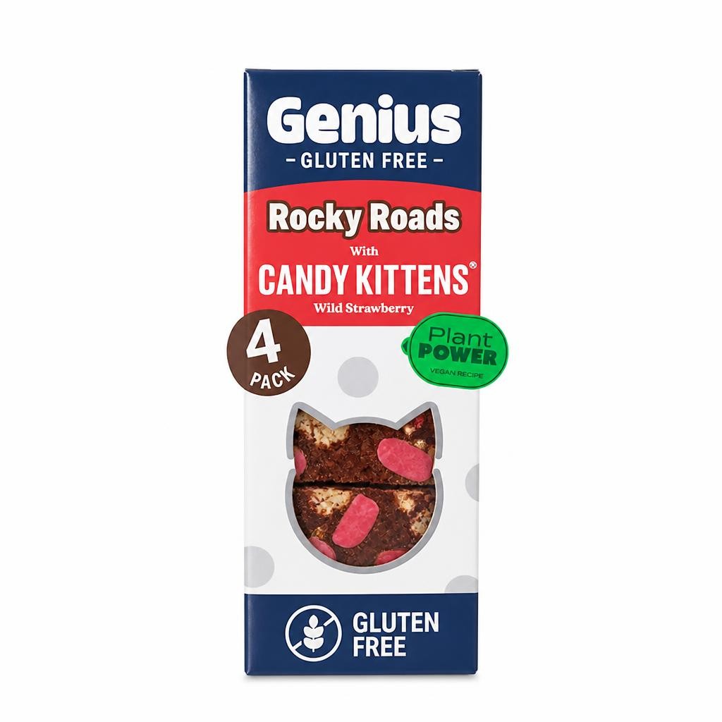 Genius Rocky Roads with Wild Strawberry Candy Kittens 4 pack