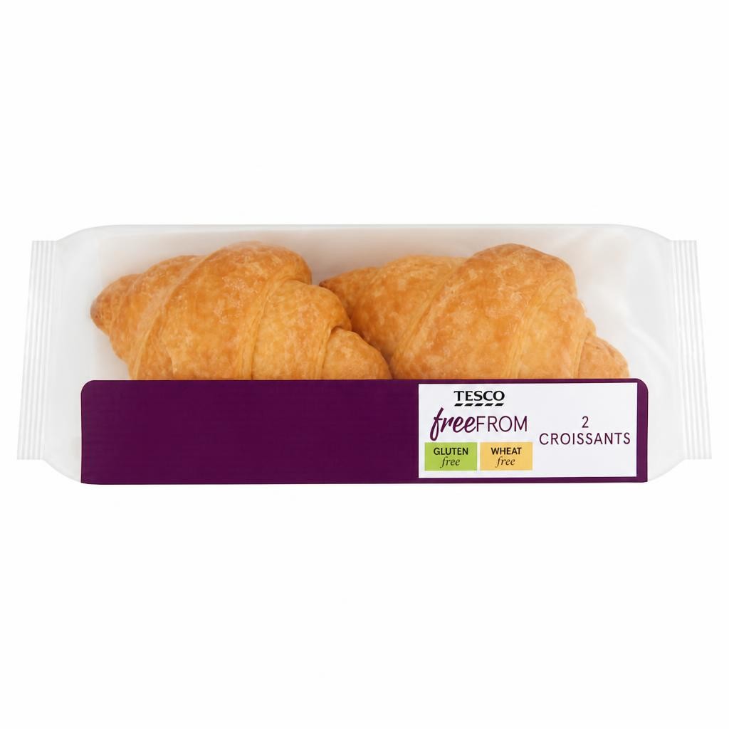 Tesco Free From Croissants 2 pack