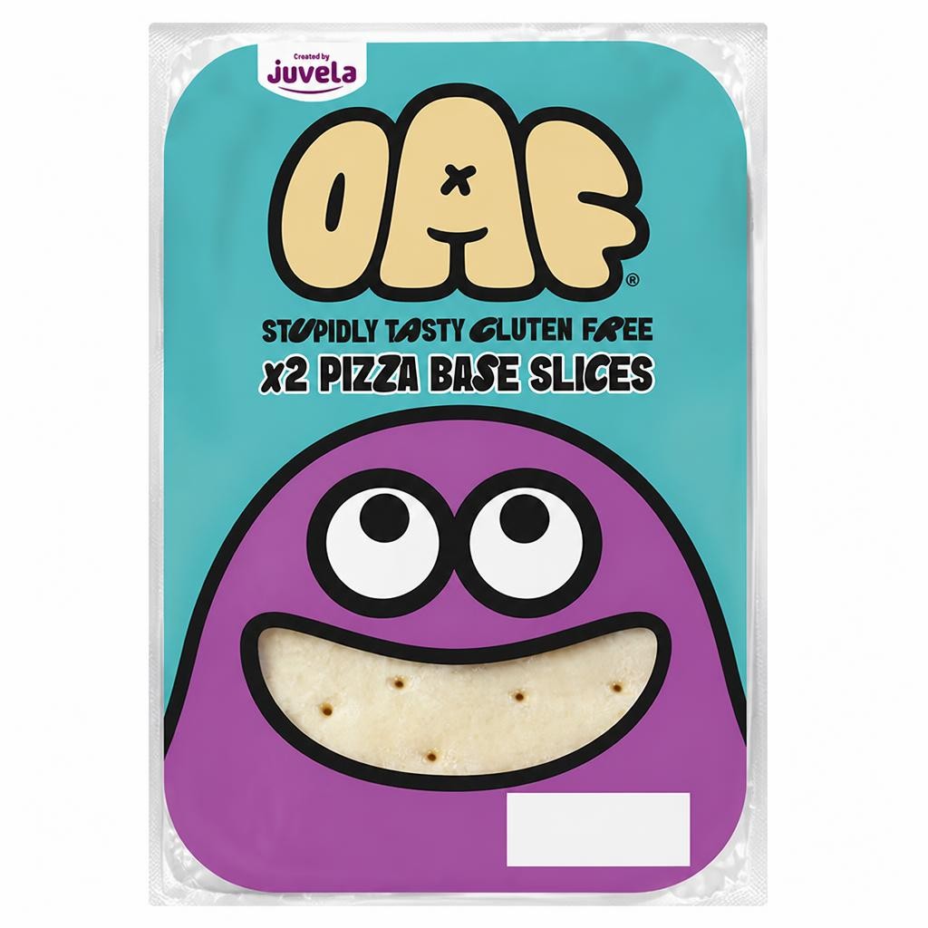 Juvela OAF Gluten Free 2 Pizza Base Slices 220g