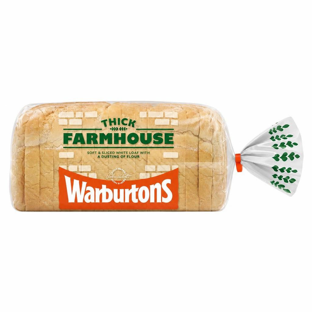 Warburtons Farmhouse Thick 800g