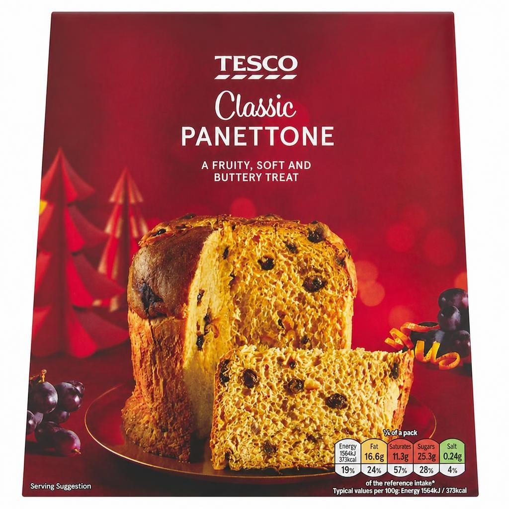 Tesco Core Classic Butter Panettone 500g
