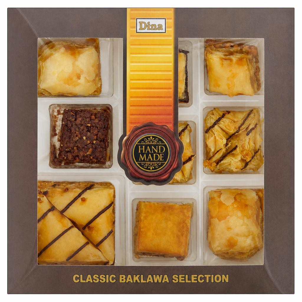 Dina Handmade Classic Baklawa Selection 200G