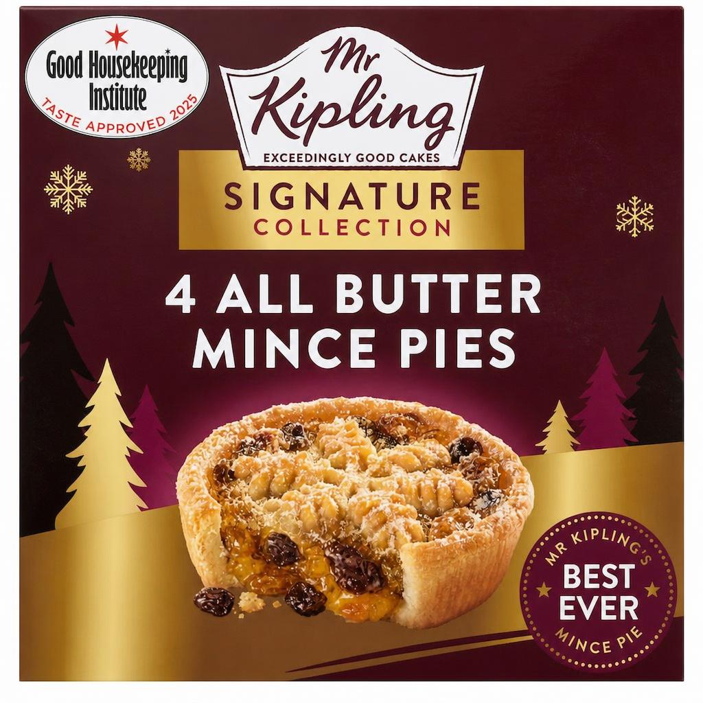 Mr Kipling Signature Collection 4 All Butter Mince Pies