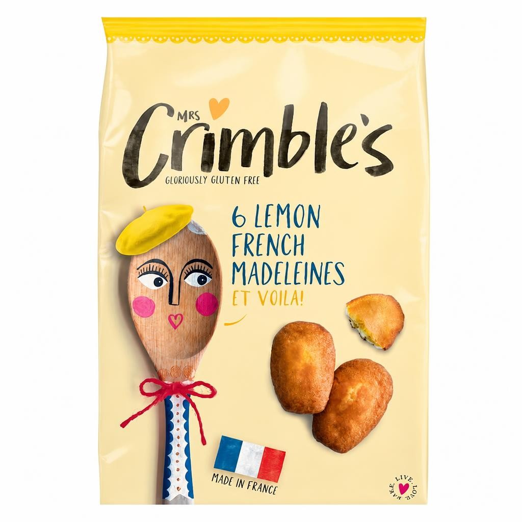 MRS CRIMBLE'S 6 Lemon French Madeleine 180g