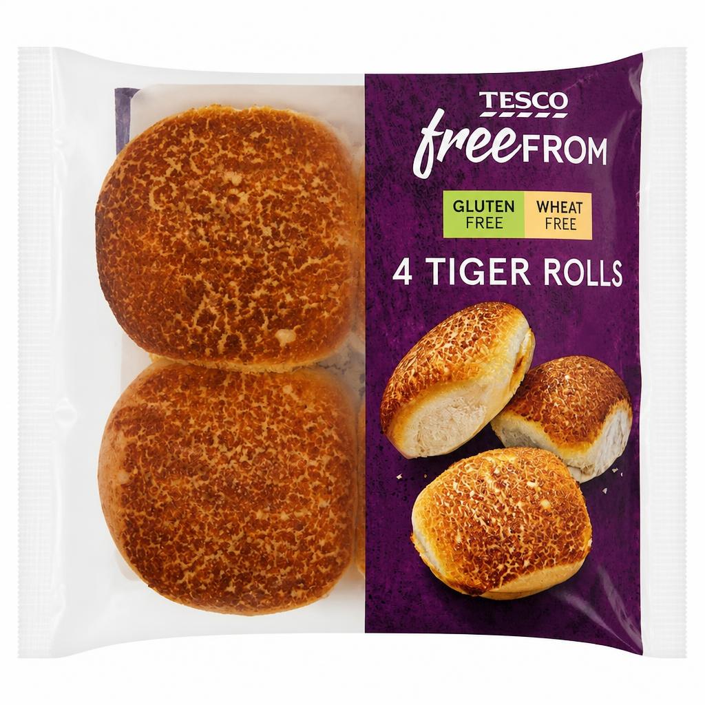 Tesco Free From Tiger Rolls 260g