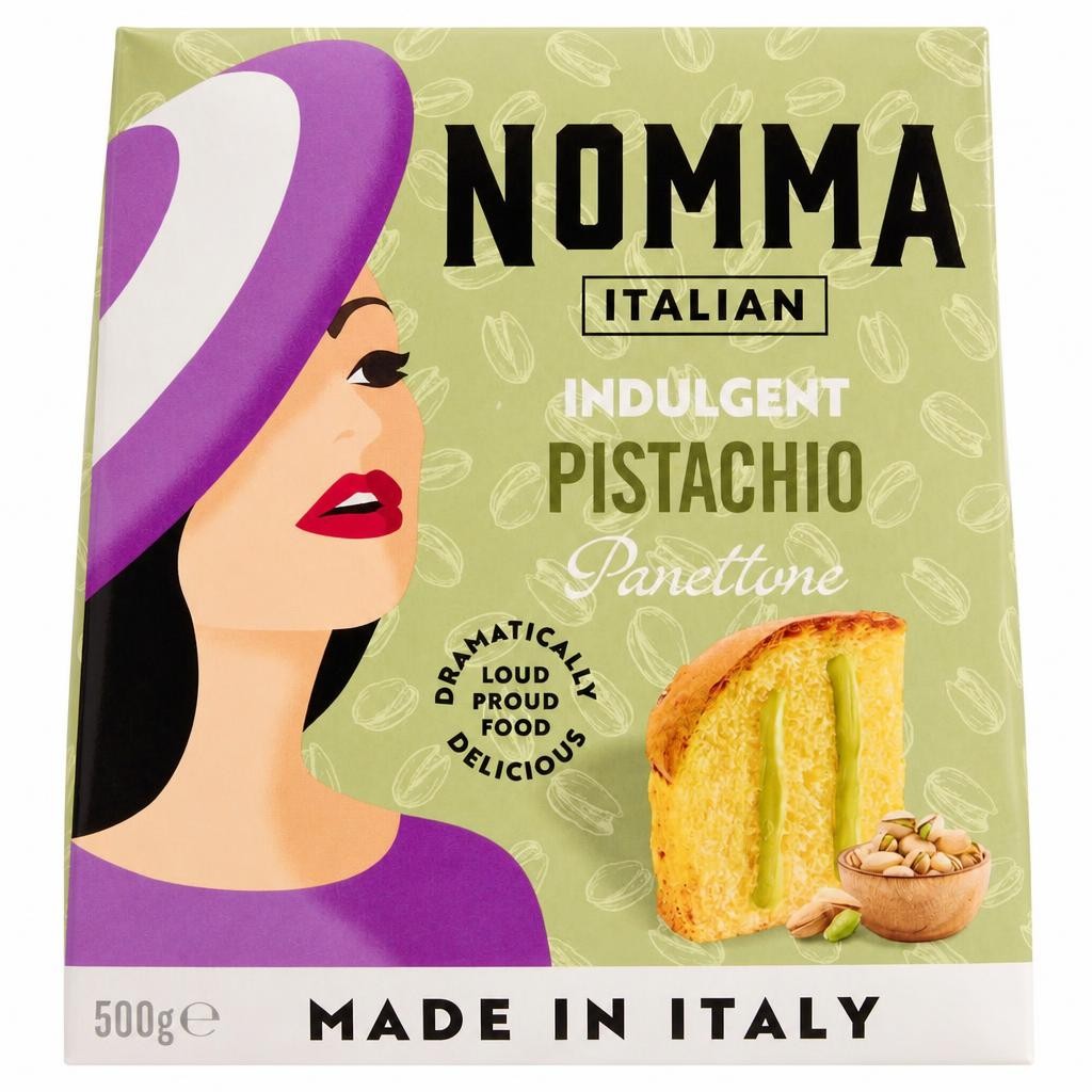 Nomma Pistachio Panettone 500g