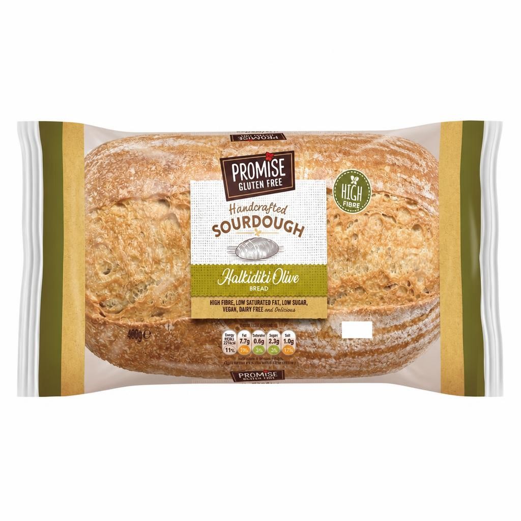 Promise Gluten Free Halkidiki Olive Bread 400g