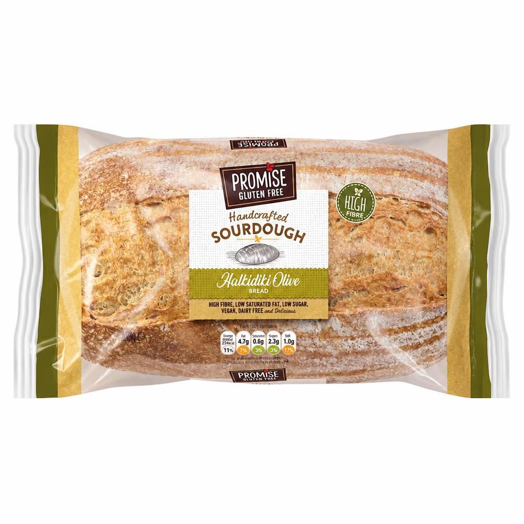 Promise Gluten Free Halkidiki Olive Bread 400g