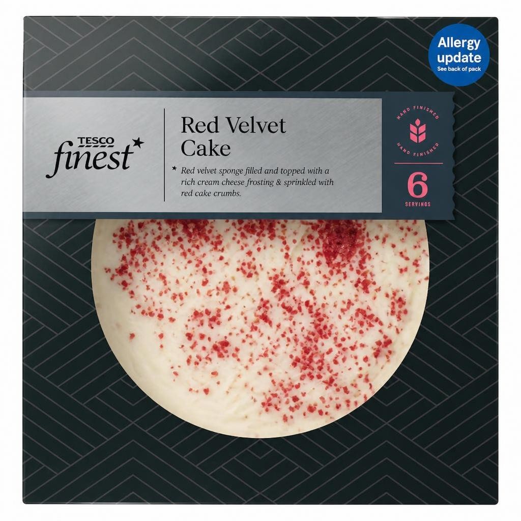 Tesco Finest Red Velvet Cake 405g
