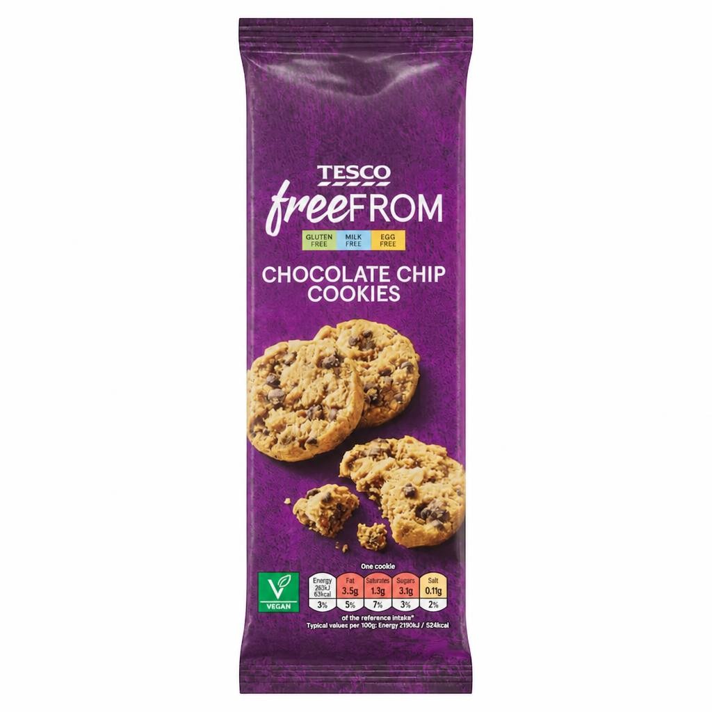 Tesco Free From Choc Chip Cookie 145g