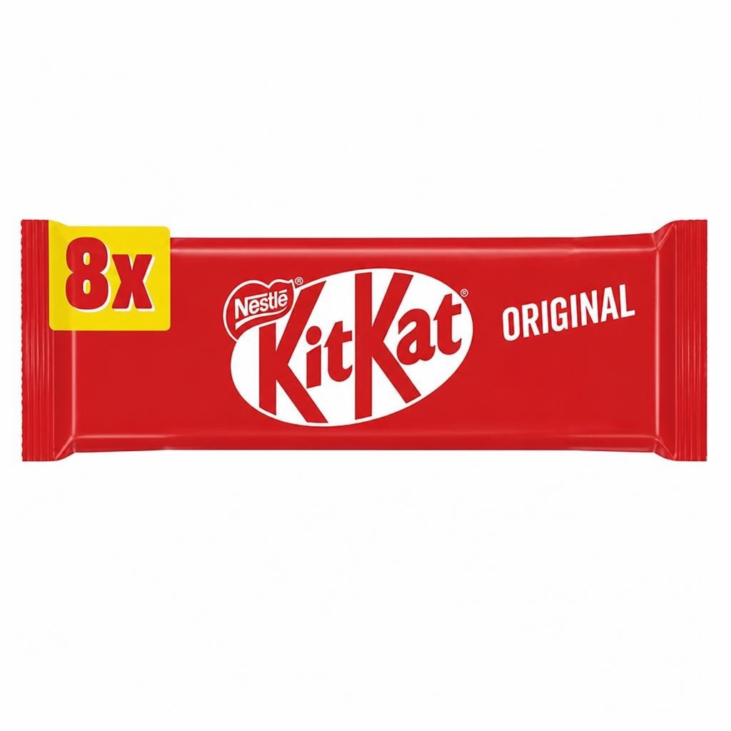 KitKat 2 Finger Milk Chocolate Biscuit Bar Multipack 8 x 20.7g