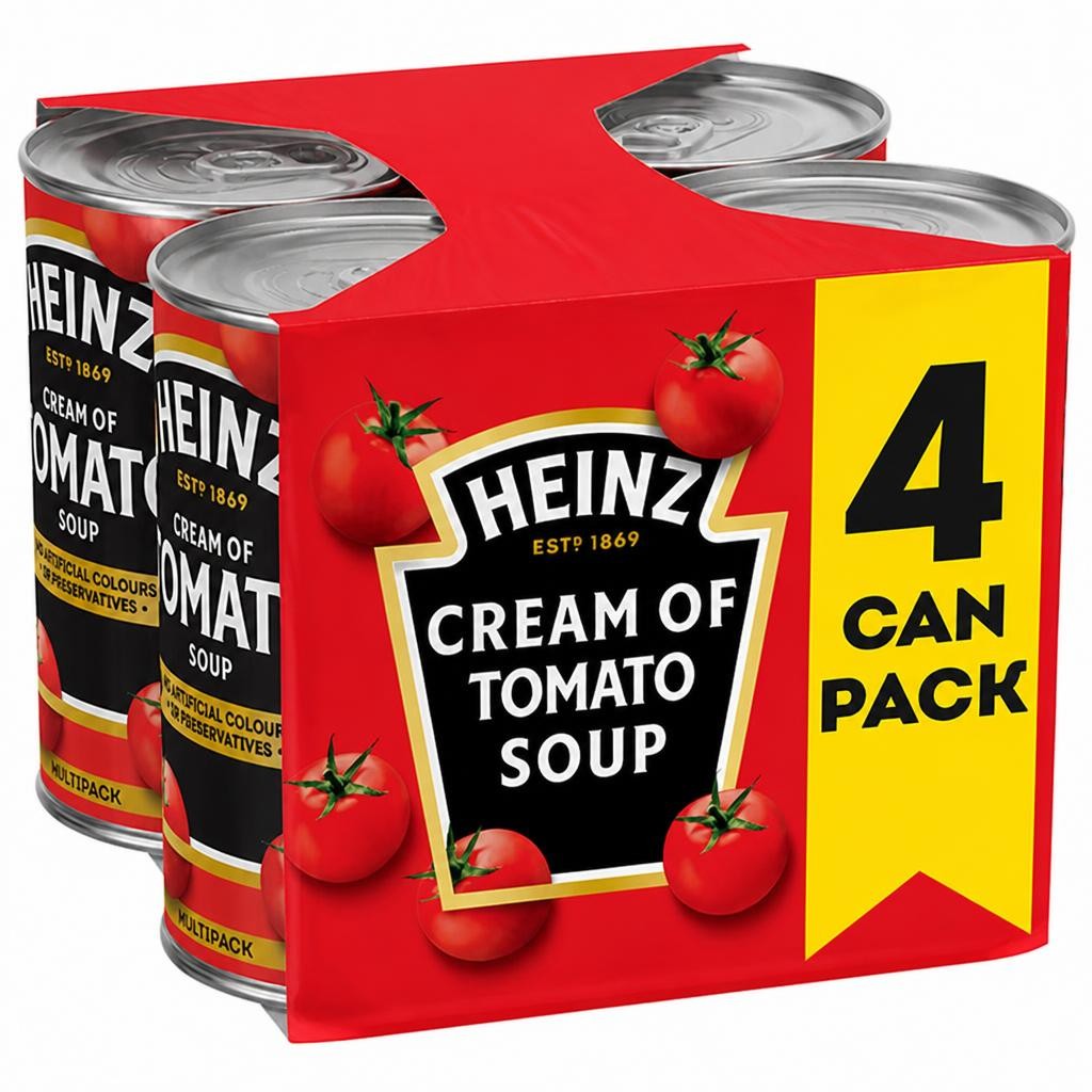 Heinz Cream Of Tomato Soup 4 X 400G