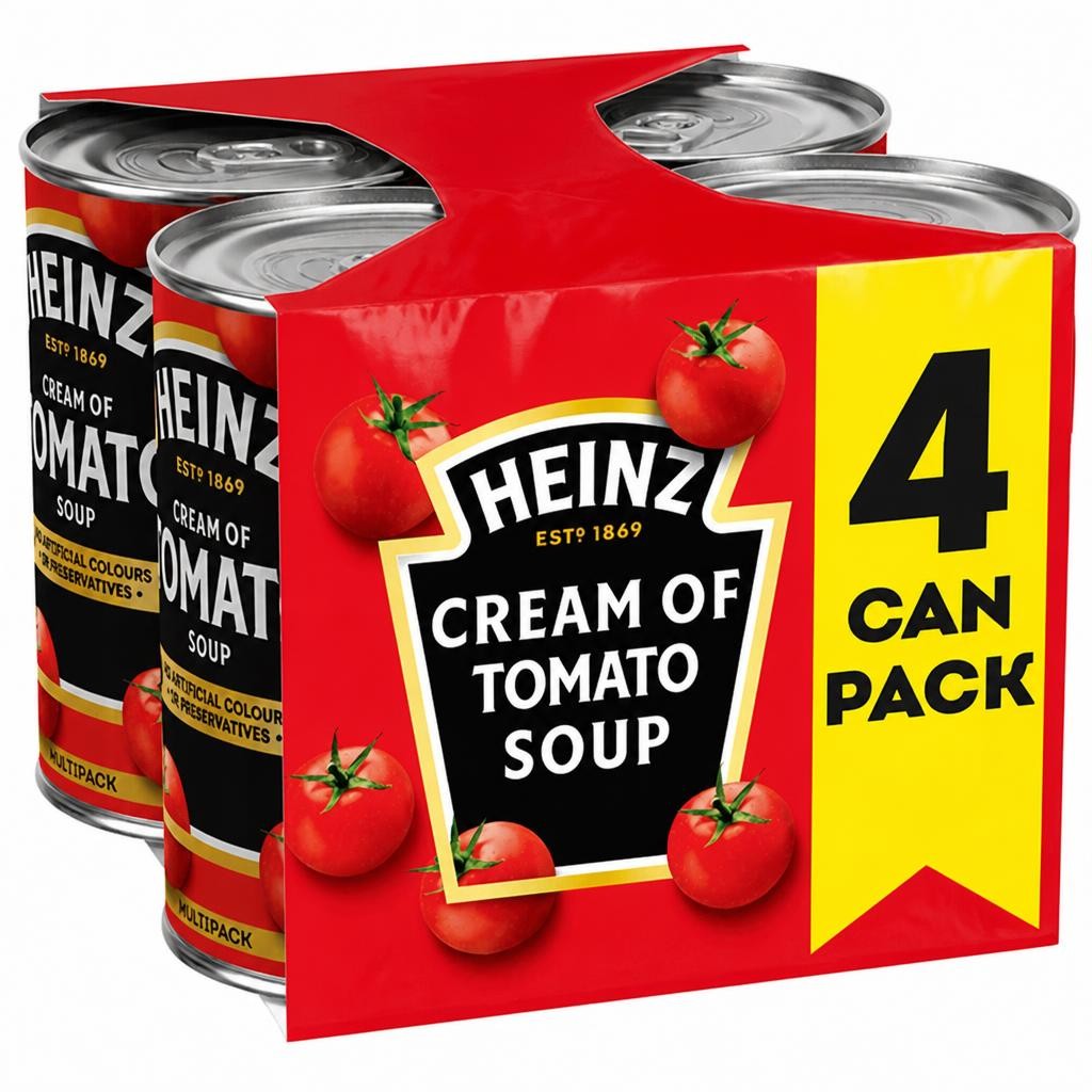 Heinz Cream Of Tomato Soup 4 X 400G