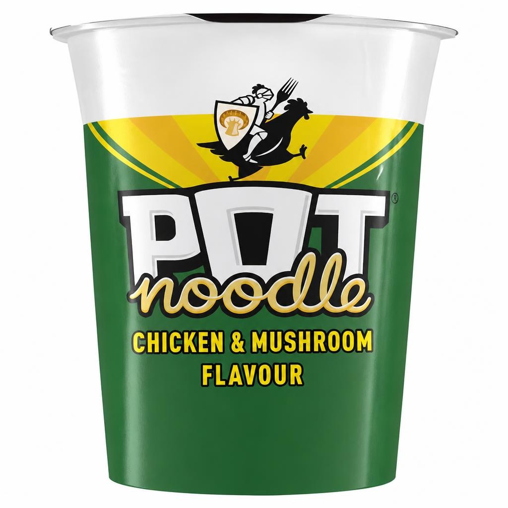 Pot Noodle Chicken & Mushroom Instant Noodles 90g