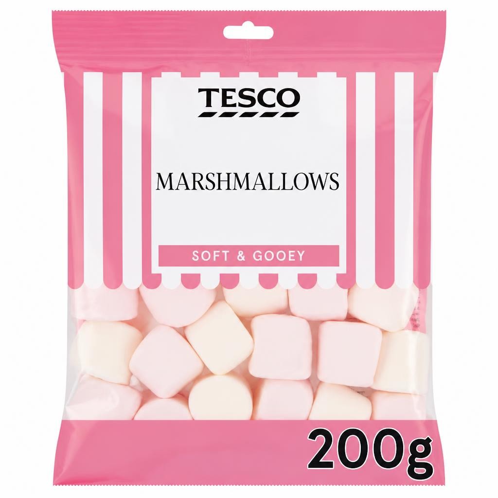 Tesco Marshmallows 200G