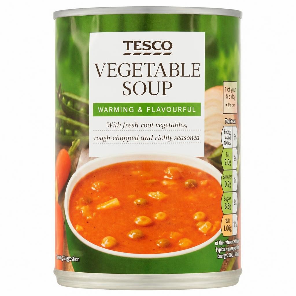 Tesco Vegetable Soup 400G