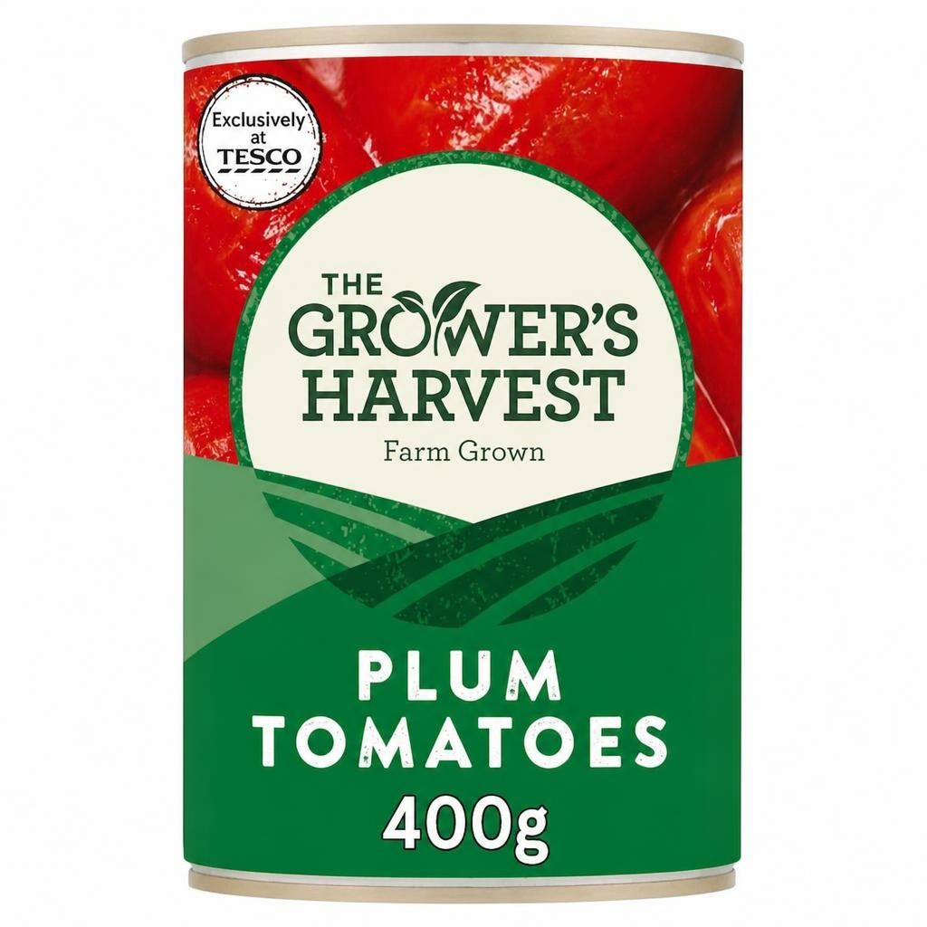Grower's Harvest Plum Tomatoes 400G