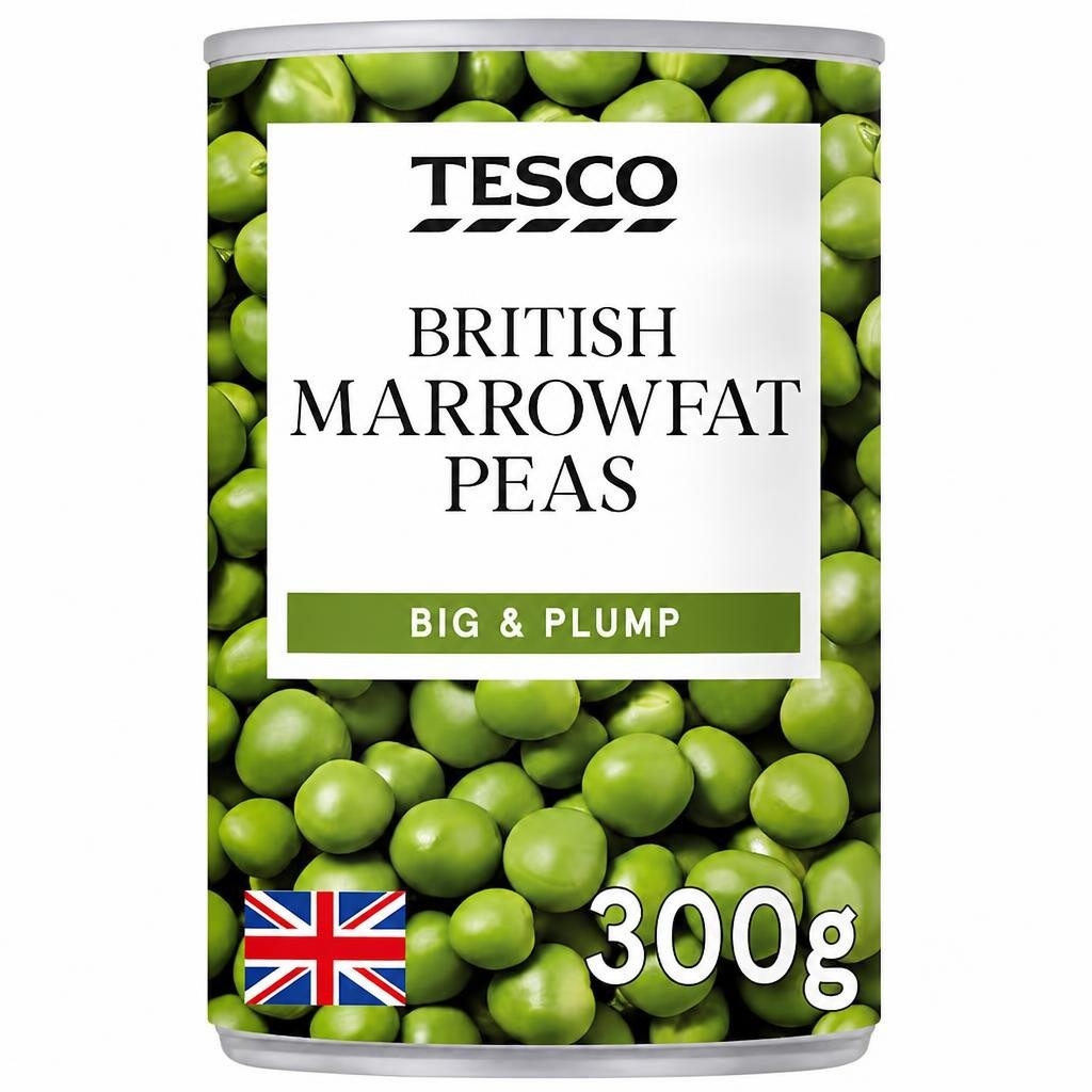 Tesco Marrow Fat Peas 300G