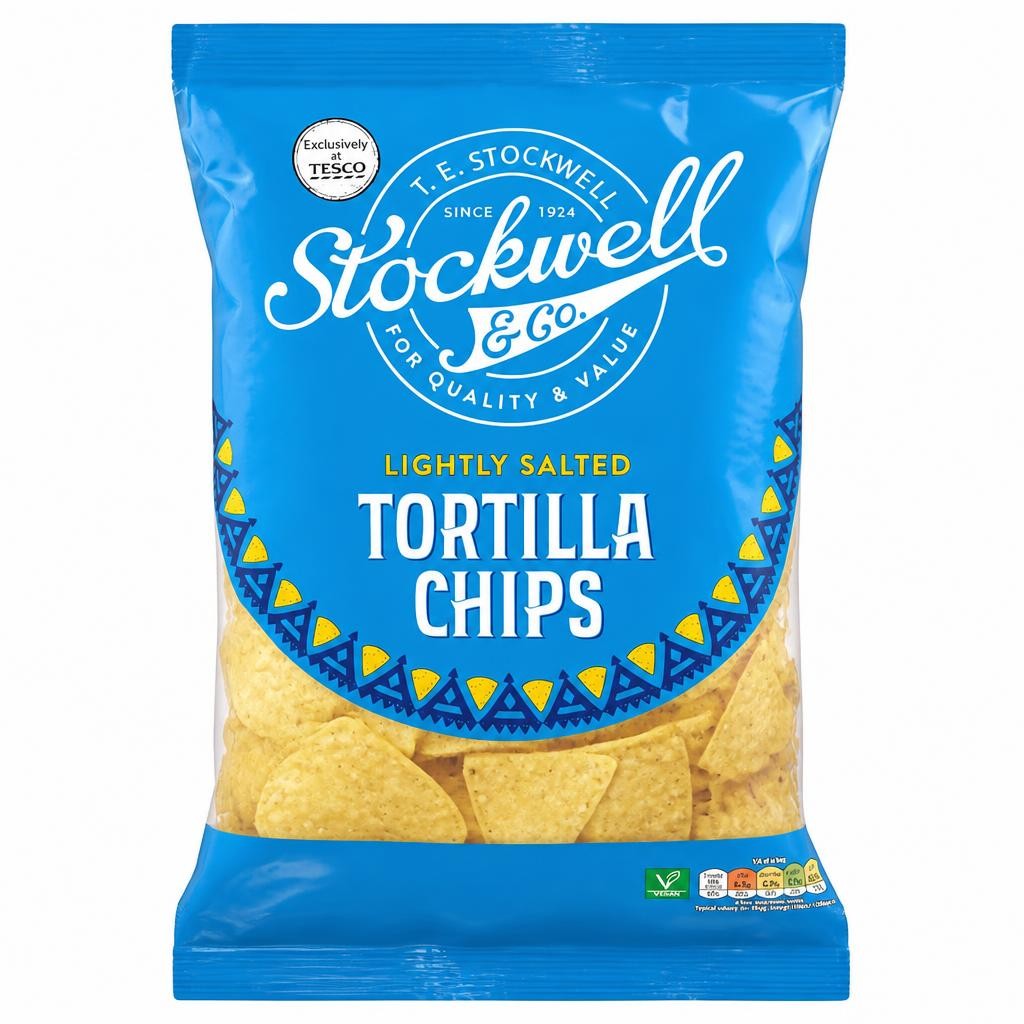 Stockwell & Co Lightly Salted Tortilla 200G