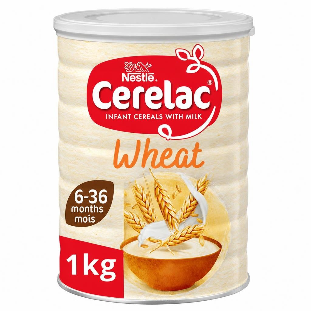 Cerelac Infant Cereals With Milk Wheat 6+ Months 1kg
