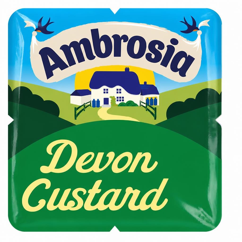 Ambrosia Ready To Eat Devon Custard 4 X 120G