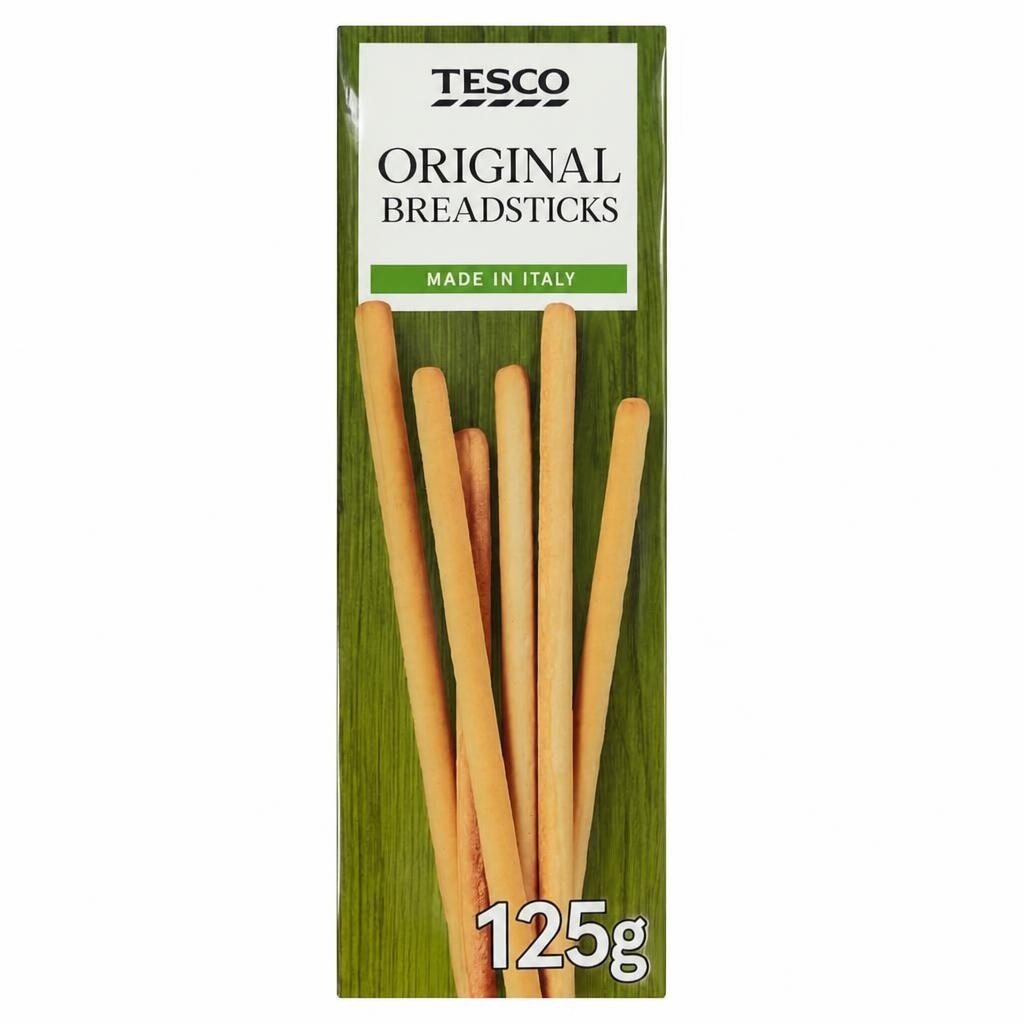Tesco Original Breadsticks 125G