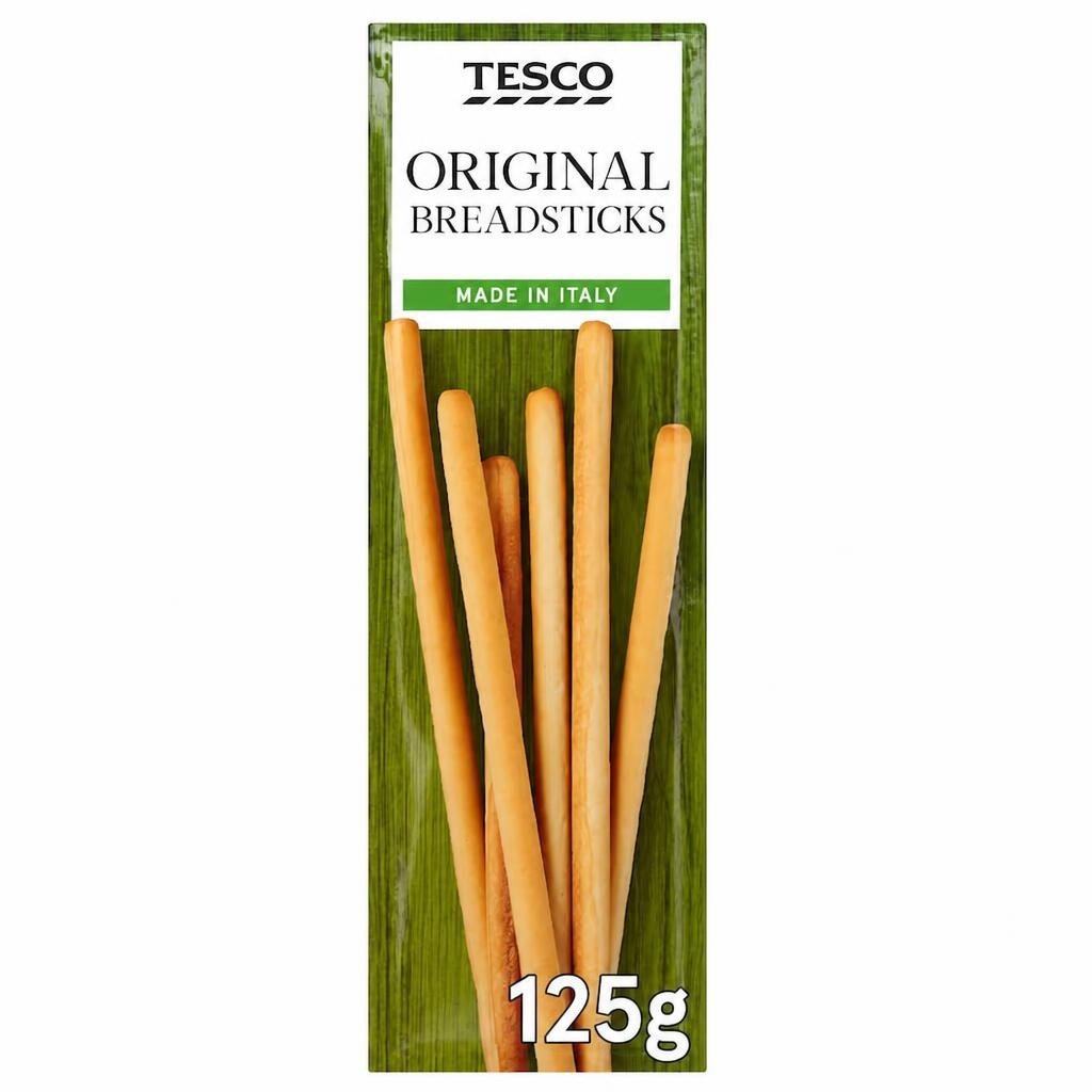 Tesco Original Breadsticks 125G